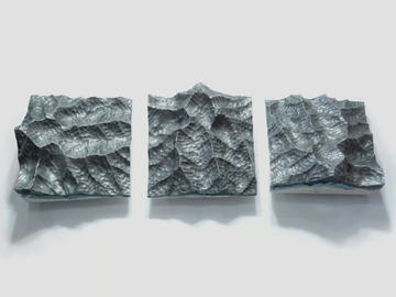 MOUNTAINS IRON - Decorative panel / sculpture by LO Contemporary - view 2